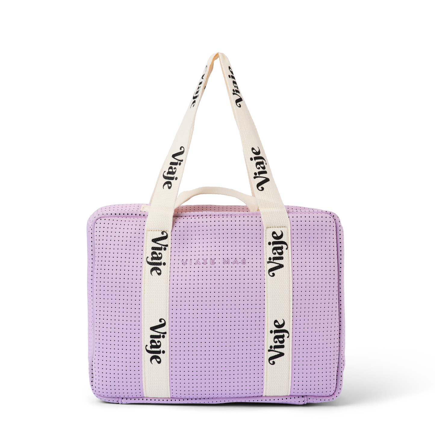 Large Lilac Makeup Travel Bag | Neoprene Cosmetic Organiser Australia